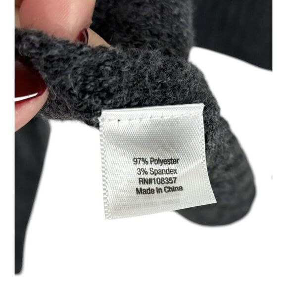 NWT Flirtitude Active Hoodie Sweater Women's Tight Knit Streetwear Size M - Picture 6 of 9